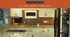 Desktop Screenshot of duetfinewoodwork.com